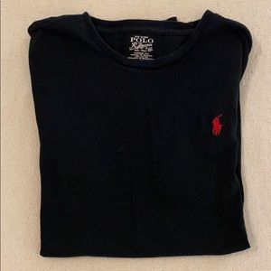 Polo t-shirt black